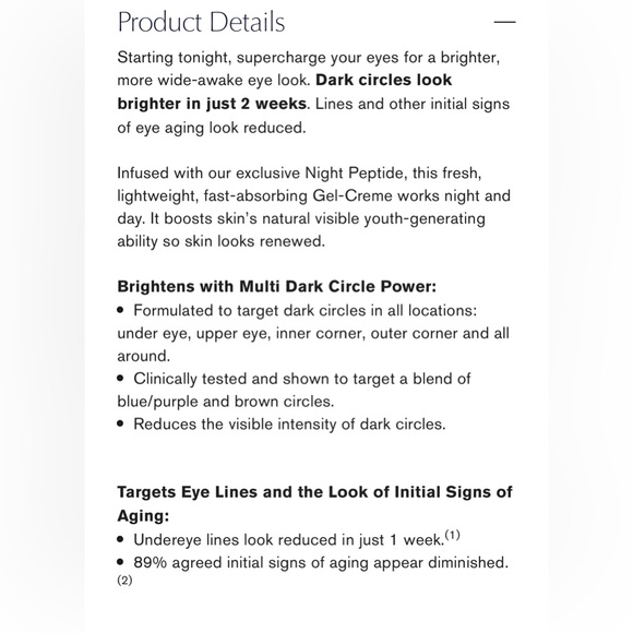 ESTEE LAUDER Advanced Night Repair Supercharged Multi-Recovery Eye Gel Cream - Picture 9 of 12